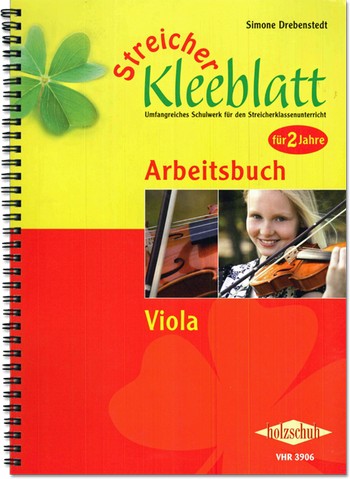 Vorderes Coverbild Streicher-Kleeblatt Arbeitsbuch