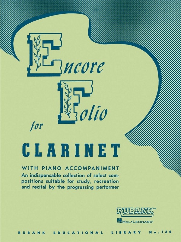 Vorderes Coverbild Encore Folio Collection for clarinet