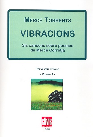 Vorderes Coverbild Vibracions für Gesang und Klavier (kat)