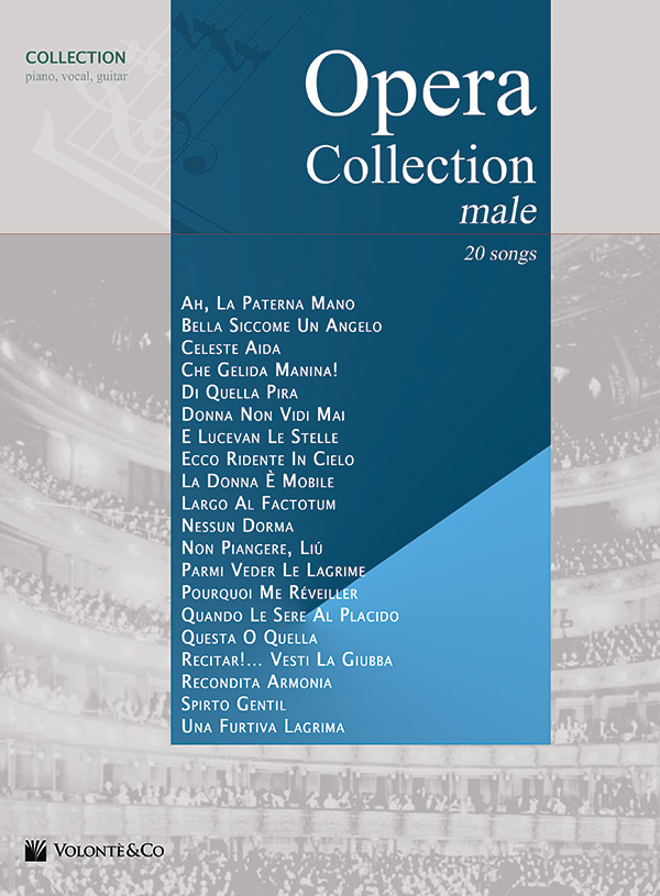 Vorderes Coverbild Opera Collection male Voice