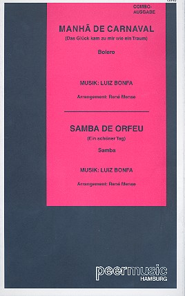 Vorderes Coverbild Manha de Carnaval  und  Samba de Orfeu: