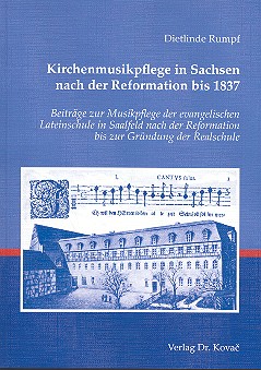 Vorderes Coverbild Kirchenmusikpflege in Sachsen nach der