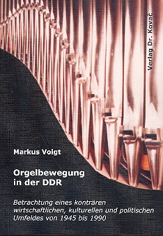Vorderes Coverbild Orgelbewegung in der DDR 