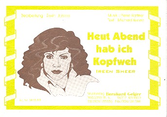 Vorderes Coverbild Heut abend hab ich Kopfweh: