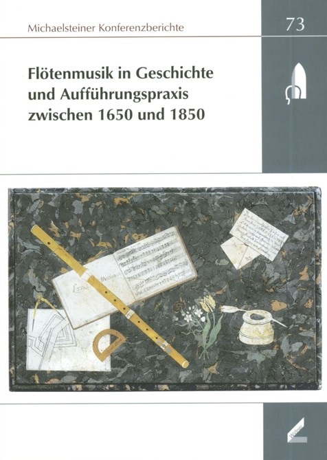 Vorderes Coverbild Flötenmusik in Geschichte und Aufführungspraxis zwischen 1650 und 1850