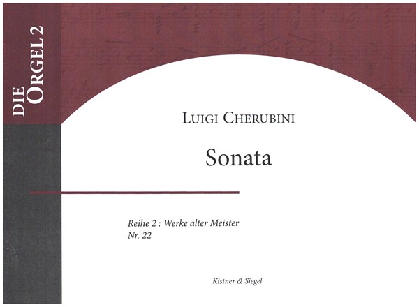 Vorderes Coverbild Sonate mit obligatem Pedal