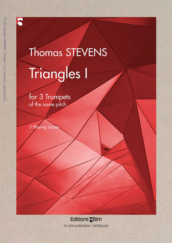 Vorderes Coverbild Triangels no.1 for 3 trumpets