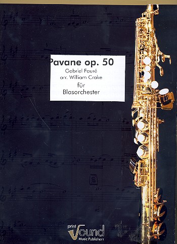 Vorderes Coverbild Pavane op.50 für 2 Saxophone (S/A)