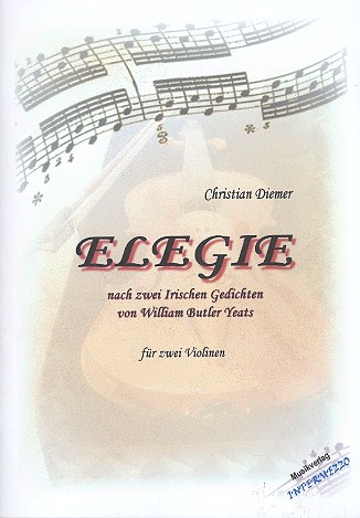 Vorderes Coverbild Elegie nach 2 irischen Gedichten von