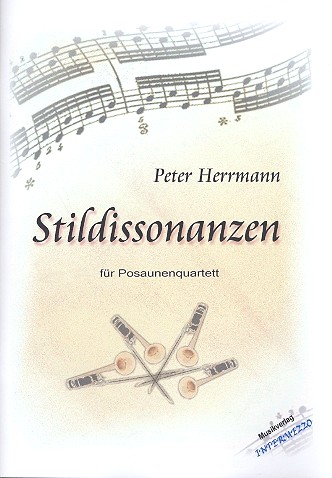 Vorderes Coverbild Stildissonanzen für 4 Posaunen