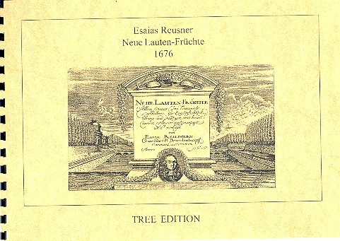 Vorderes Coverbild Neue Lautenfrüchte für Laute in Tabulatur