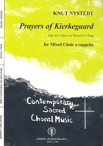 Vorderes Coverbild Prayers of Kierkegaard for mixed chorus