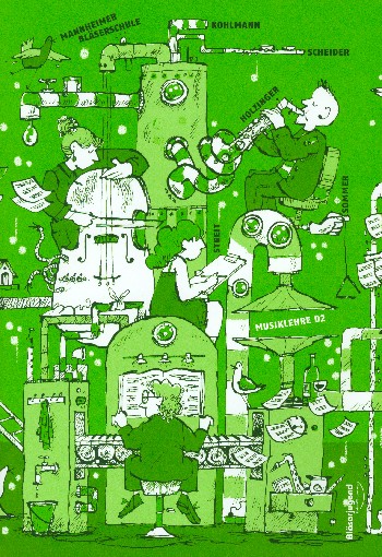 Vorderes Coverbild Mannheimer Bläserschule - Musiklehre D2 (+MP3-CD)