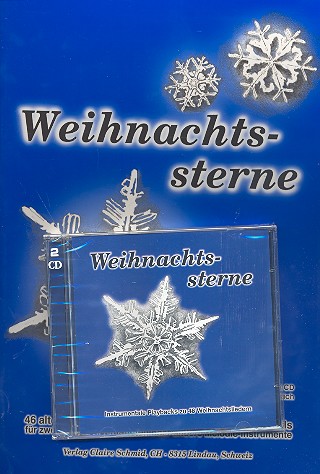 Vorderes Coverbild Weihnachtssterne (+CD)