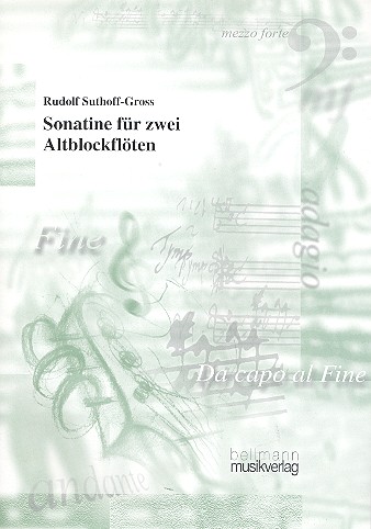 Vorderes Coverbild Sonatine