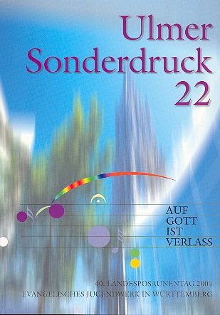 Vorderes Coverbild Auf Gott ist Verlass für Posaunenchor