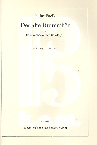 Vorderes Coverbild Der alte Brummbär