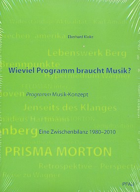 Vorderes Coverbild Wieviel Programm braucht Musik