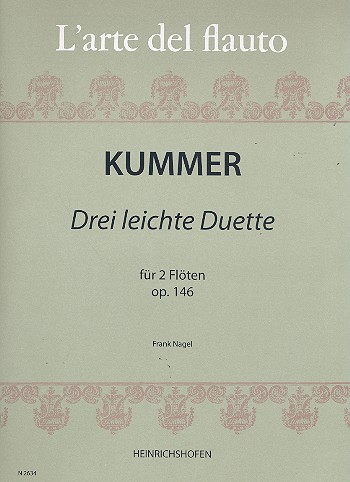 Vorderes Coverbild 3 leichte Duette op.146