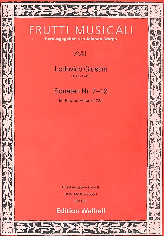 Vorderes Coverbild 12 Sonaten op.1 Band 2 (Nr.7-12)