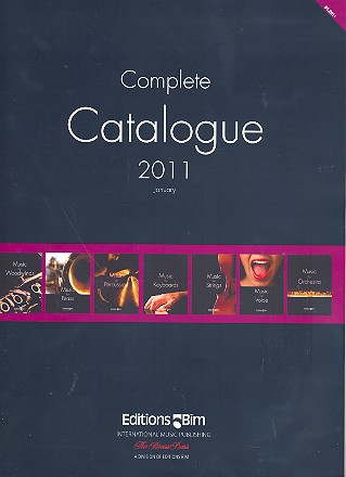 Vorderes Coverbild Katalog Bim 2011