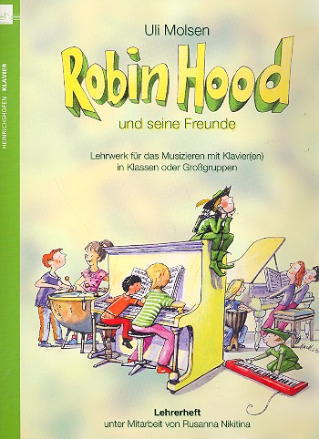 Vorderes Coverbild Robin Hood und seine Freunde