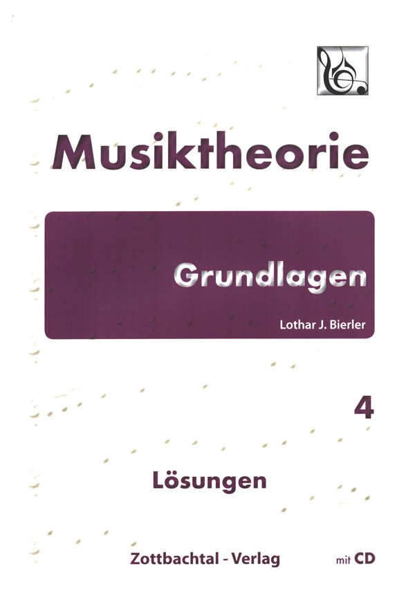 Vorderes Coverbild Musiktheorie - Grundlagen Bd.4 (+CD)