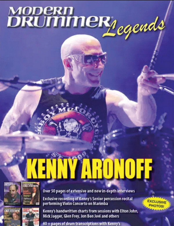 Vorderes Coverbild HL00380598  Modern Drummer Legends: Kenny Aronoff