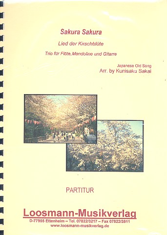 Vorderes Coverbild Sakura Sakura für Flöte, Mandoline