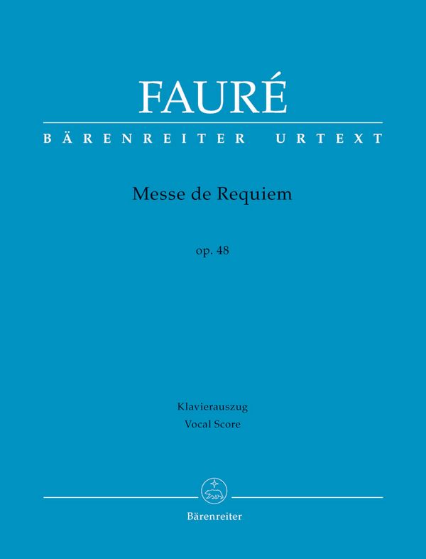Vorderes Coverbild Messe de Requiem op.48 (Fassung von 1900)