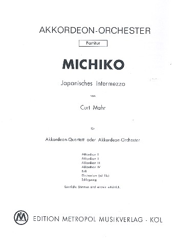 Vorderes Coverbild Michiko