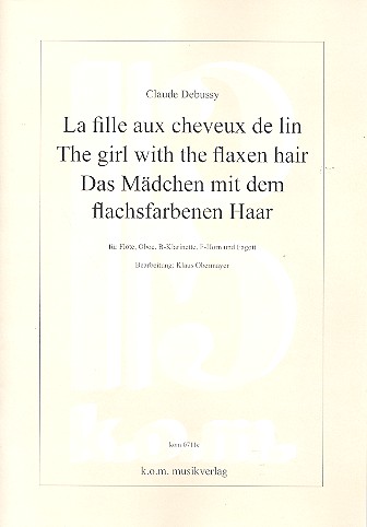 Vorderes Coverbild La fille aux cheveux de lin