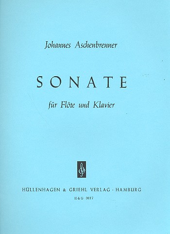 Vorderes Coverbild Sonate für Flöte und Klavier