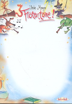 Vorderes Coverbild Notizblock Flötentöne Din A5