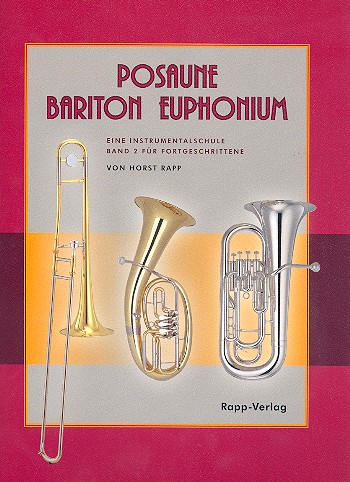 Vorderes Coverbild Posaune - Bariton - Euphonium Band 2