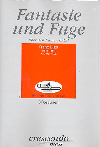 Vorderes Coverbild Fantasie und Fuge über den Namen BACH