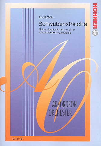 Vorderes Coverbild Schwabenstreiche für Akkordeonorchetser