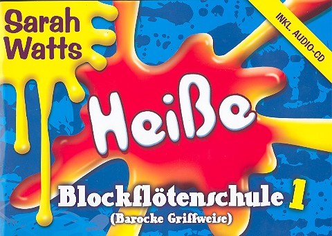 Vorderes Coverbild Heiße Blockflötenschule Band 1 (+CD)