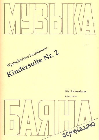 Vorderes Coverbild Kindersuite Nr.2