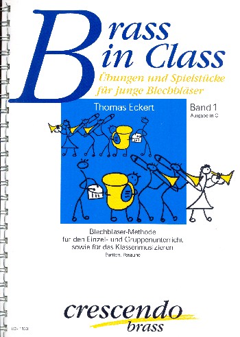 Vorderes Coverbild Brass in Class Band 1 für Blechbläser