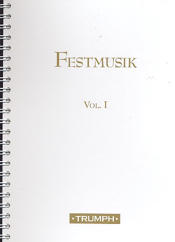 Vorderes Coverbild Festmusik Band 1