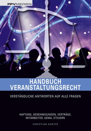 Vorderes Coverbild Handbuch Veranstaltungsrecht (+CD)