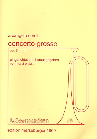 Vorderes Coverbild Concerto Grosso op.6,11