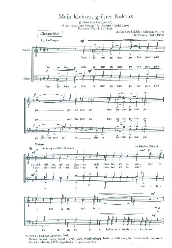 Vorderes Coverbild Mein kleiner grüner Kaktus