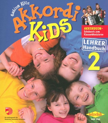Vorderes Coverbild Akkordi Kids - Lehrerhandbuch Band 2