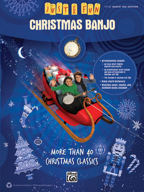 Vorderes Coverbild Christmas Banjo for easy banjo/tab