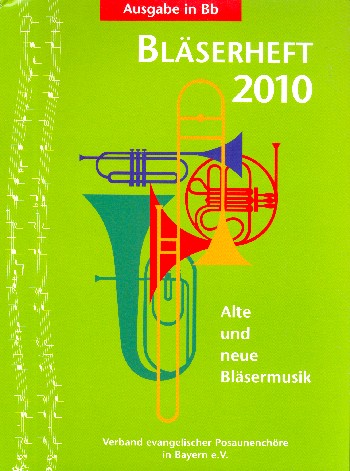 Vorderes Coverbild Bläserheft 2010 