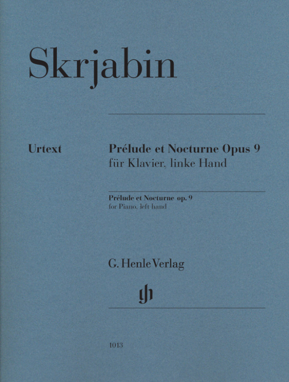 Vorderes Coverbild Prélude et Nocturne op.9