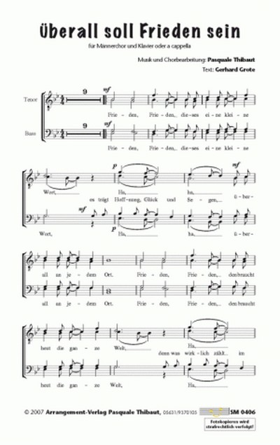 Vorderes Coverbild Überall soll Frieden sein