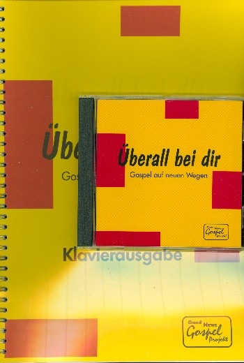 Vorderes Coverbild Überall bei dir (+CD) für gem
